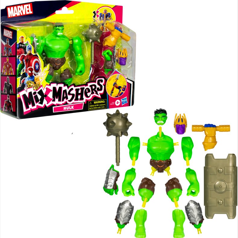 Marvel Avengers Mixmashers Figur Hulk Delux