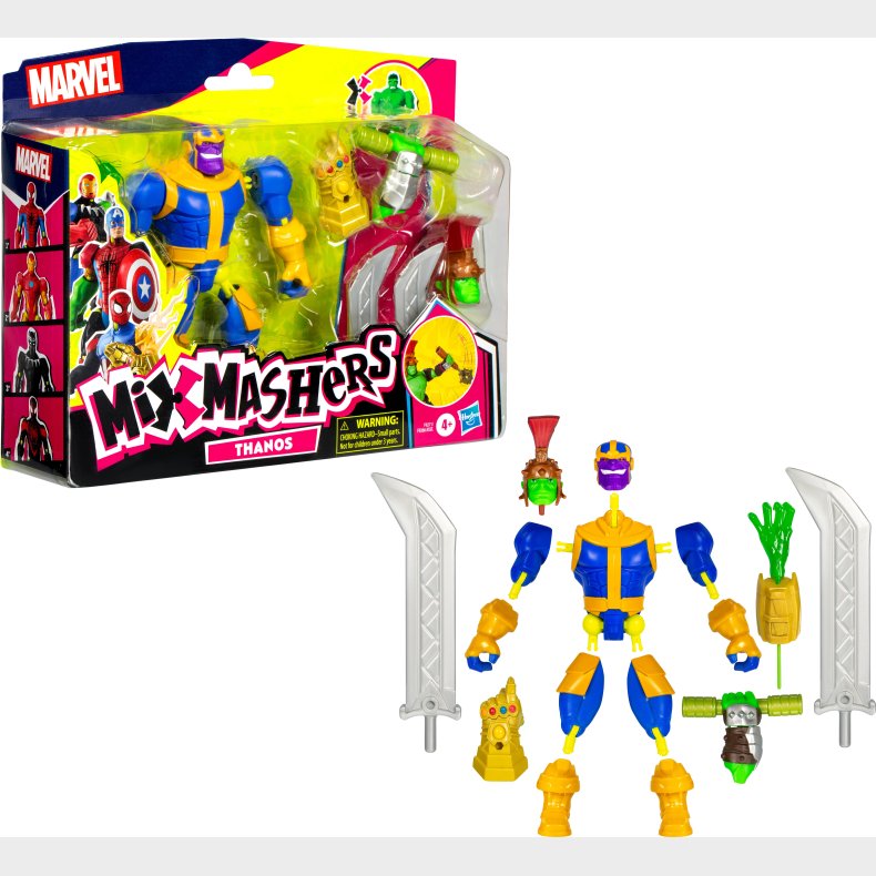 Marvel Avengers Mixmashers Figur Thanos Delux