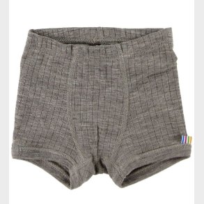 Joha Boxershorts - Uld - Brunmeleret