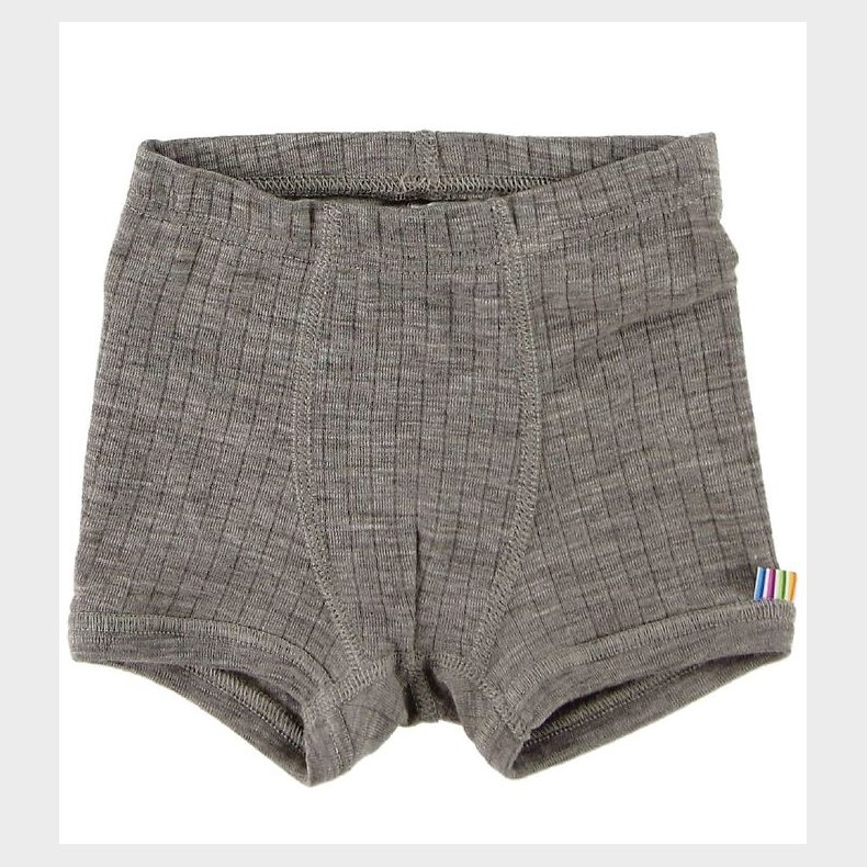 Joha Boxershorts - Uld - Brunmeleret