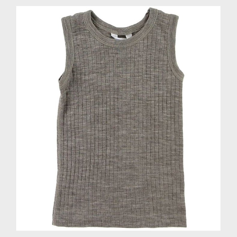 Joha Undertr�je - Uld - Brunmeleret