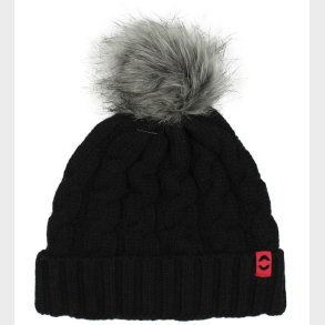 Mikk-Line Hue - Uld/Polyester - Sort m. Kvast