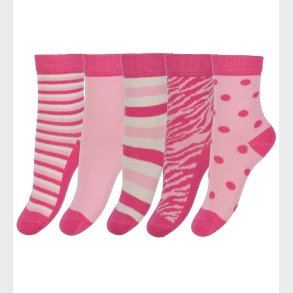 Minymo Str�mper - 5-pak - Rosa