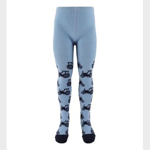 Minymo Str�mpebukser - Bl� m. Traktorer