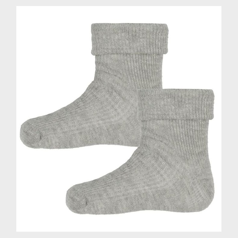 Minymo Str�mper - 2-pak - Gr�meleret