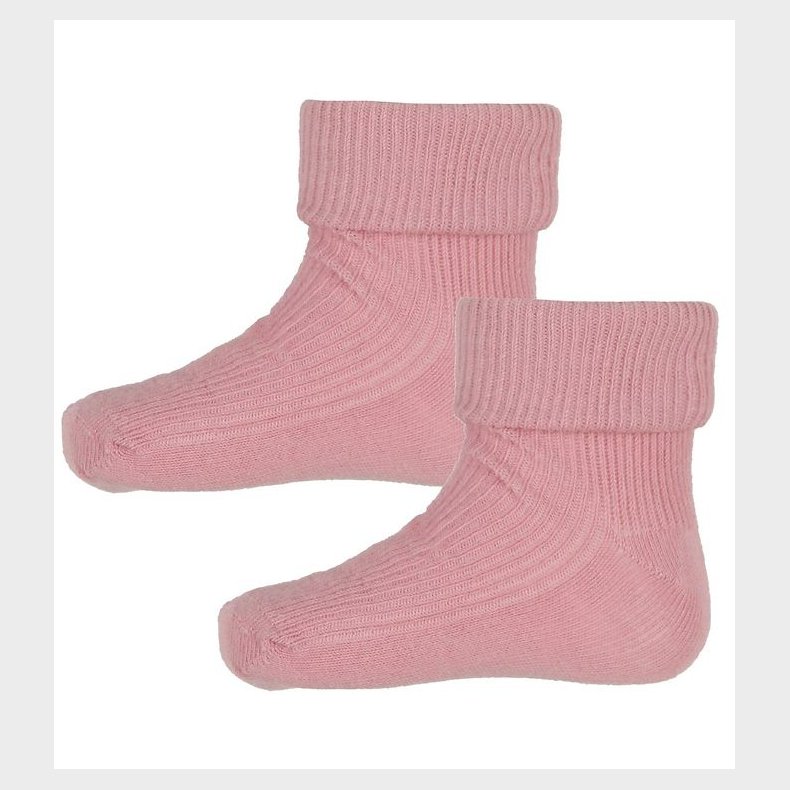 Minymo Str�mper - 2-pak - Rosa