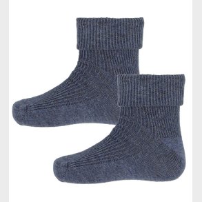 Minymo Str�mper - 2-pak - Bl�meleret