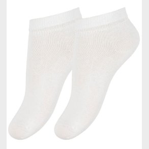 Minymo Ankelstrmper - 2-pak - Hvid