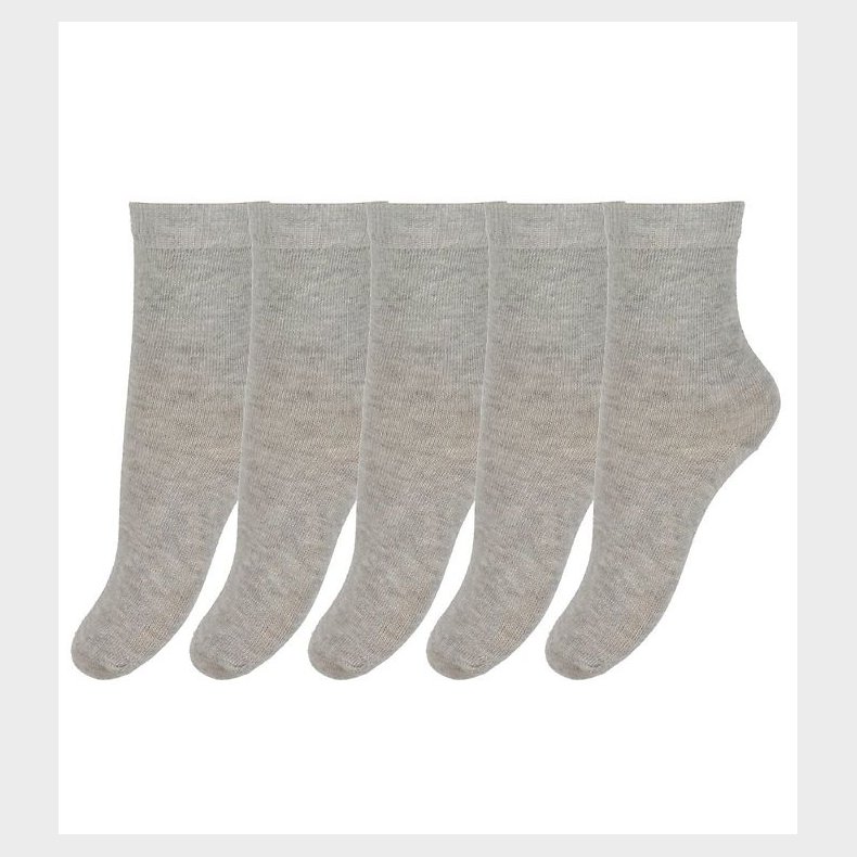 Minymo Str�mper - 5-pak - Gr�meleret