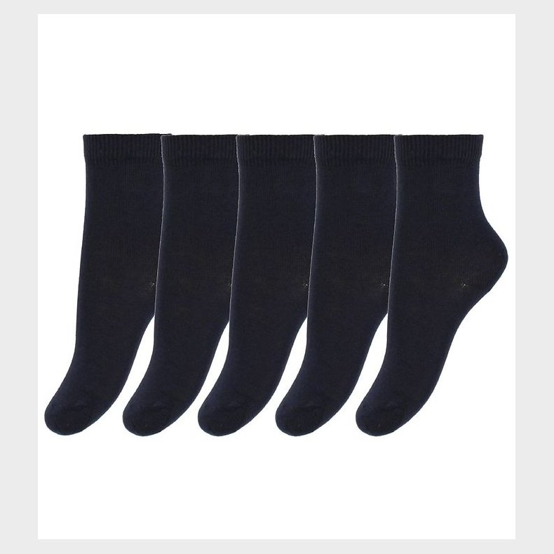 Minymo Str�mper - 5-pak - Navy