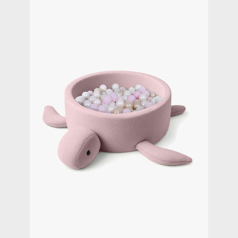 MeowBaby Boucle Turtle Boldbassin, Raspberry Glaze Pink