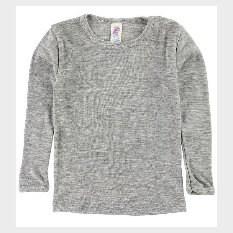 Engel Bluse - Uld/Silke - Grmeleret