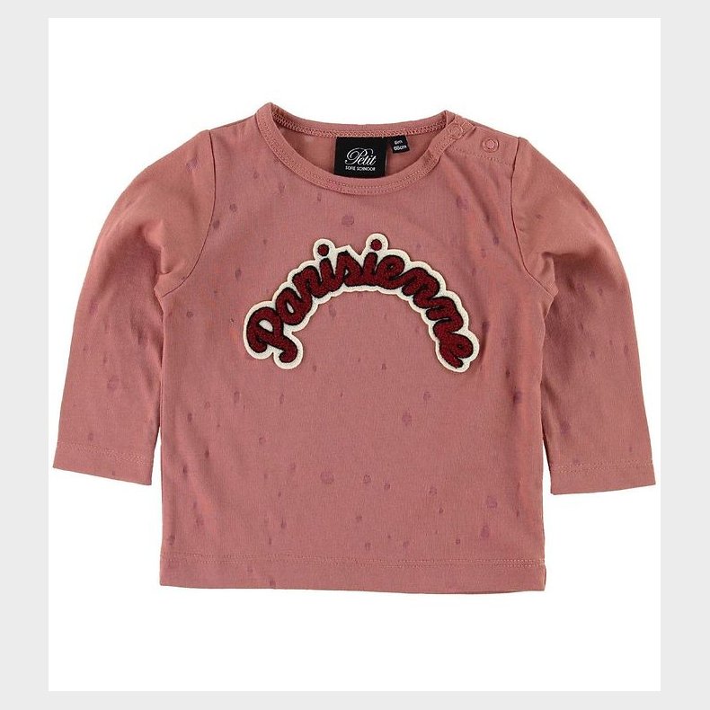 Petit by Sofie Schnoor Bluse - Mrk Rosa m. Patch