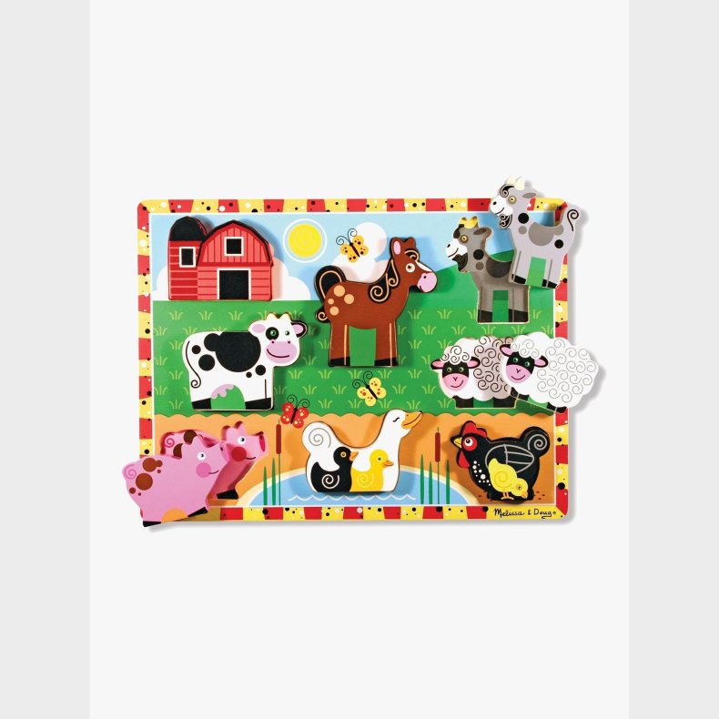 Melissa &  Doug Puslespil Bondeg�rd 8 Brikker