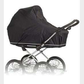 BabyDan Regnslag m. Net - Sort
