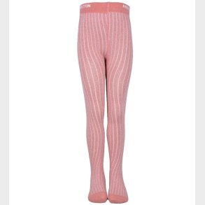 Melton Strmpebukser - Bambus - Rosa m. Glitter