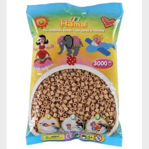 Hama Midi Perler - 3000 stk. - 75 Lys Nougat