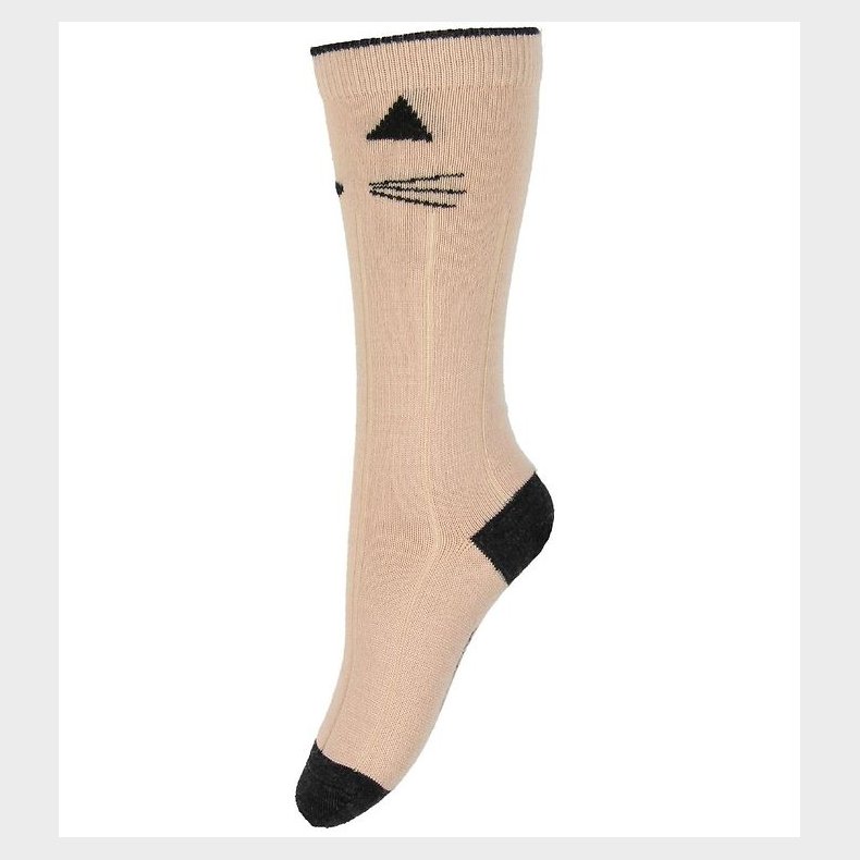 Liewood Knstrmper - Sofia - Uld - Pudder m. Kat