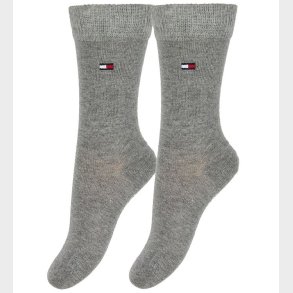 Tommy Hilfiger Strmper - 2-pak - Basic - Grmeleret