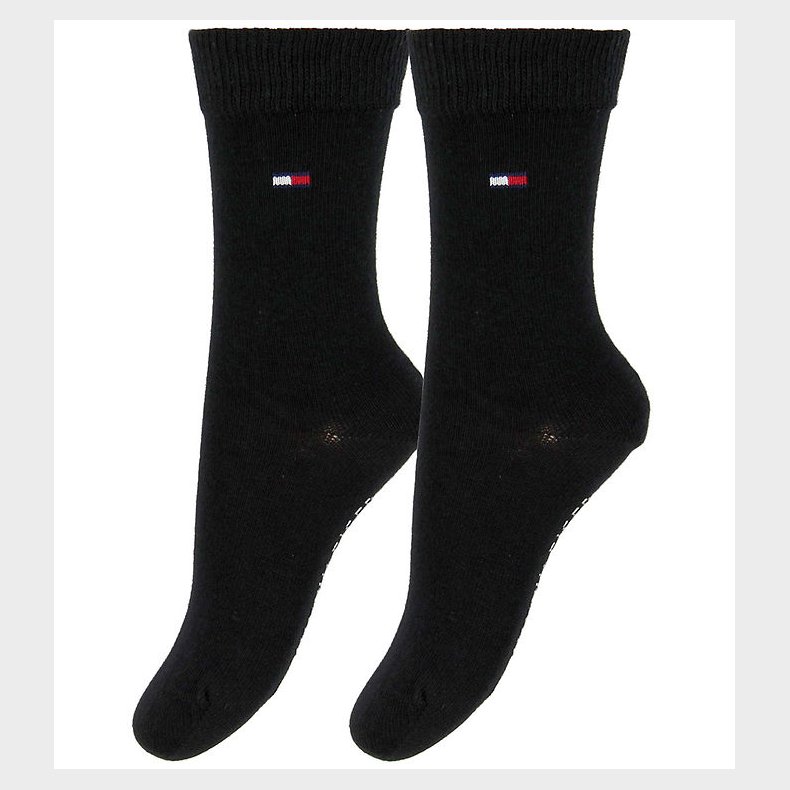 Tommy Hilfiger Strmper - 2-pak - Basic - Sort