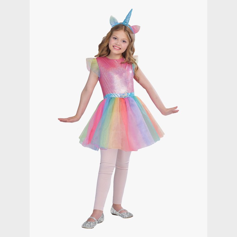 Magic Flip Kostume Enhj�rning-elver 110-116 cm