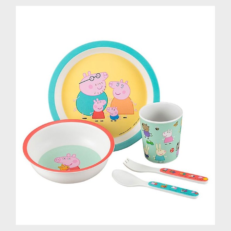 Petit Jour Paris Spisest - Melamin - 5 Dele - Gurli Gris