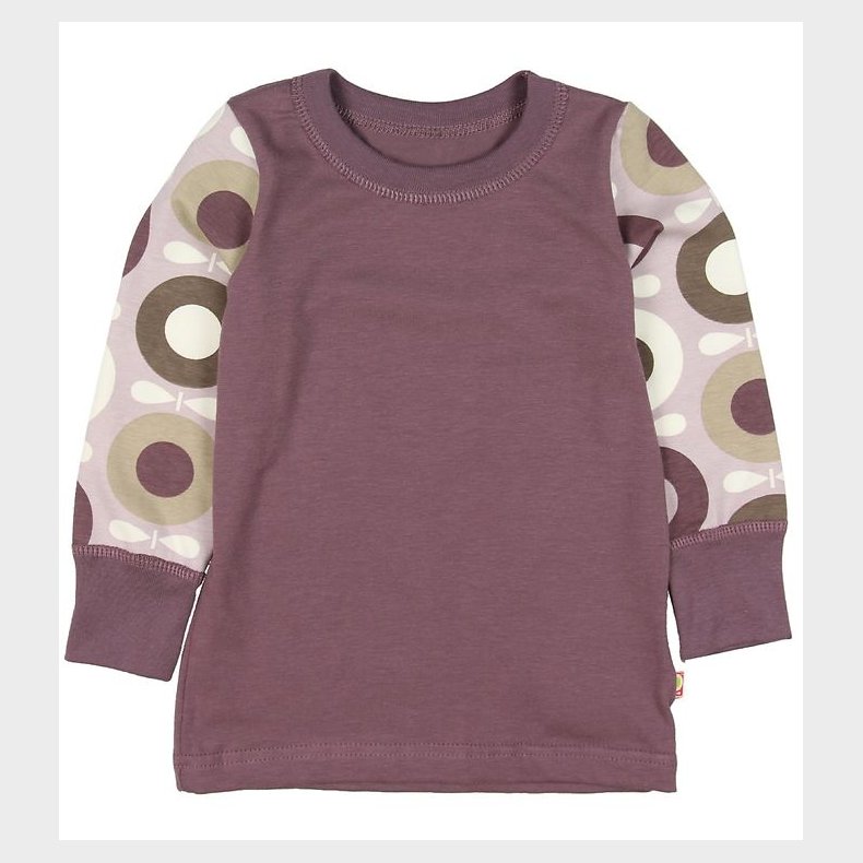 Katvig Bluse - Lilla m. bler