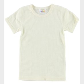 Joha T-Shirt - Uld - Creme
