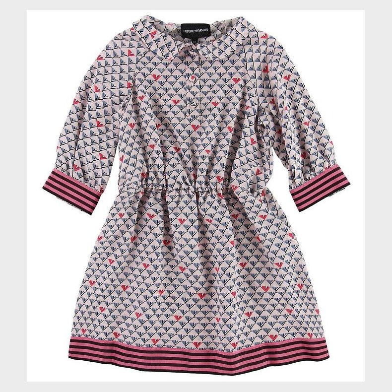 Emporio Armani Kjole - Lyserd m. Print