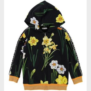 Dolce & Gabbana Cardigan - Sort m. Blomster