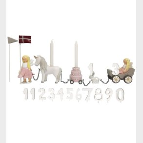 Kids by Friis Fdselsdagstog - 45 cm - Blomsterfeer