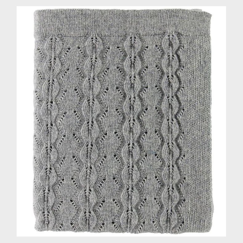 Nrgaard Madsens Tppe - Strik - 75x100 cm - Gr - Uld