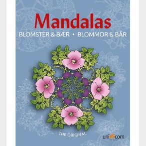 Mandalas Malebog - Blomster & B�r