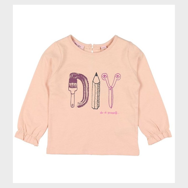 Noa Noa miniature Bluse - Pudder m. DIY