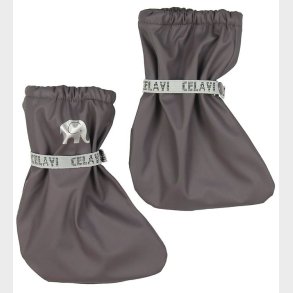 CeLaVi Overtrkssko m. Fleece - PU - Gr