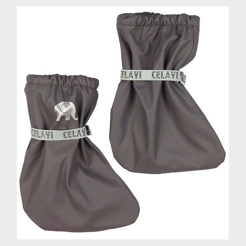 CeLaVi Overtrkssko m. Fleece - PU - Gr