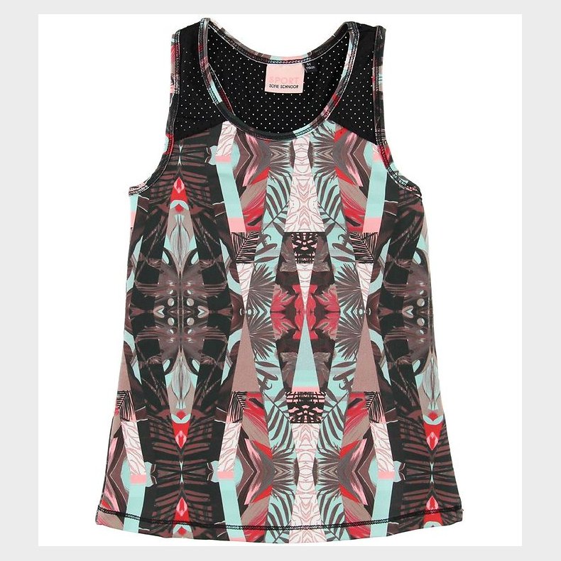 Sport by Sofie Schnoor Top - Turkis m. Print