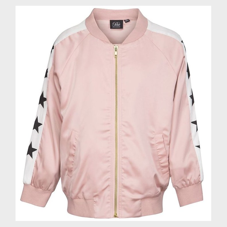 Petit by Sofie Schnoor Cardigan - Bomber - Lyserd m. Stjerner