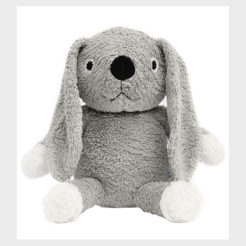 NatureZoo Bamse - 18 cm - Teddyfleece - Kanin - Gr