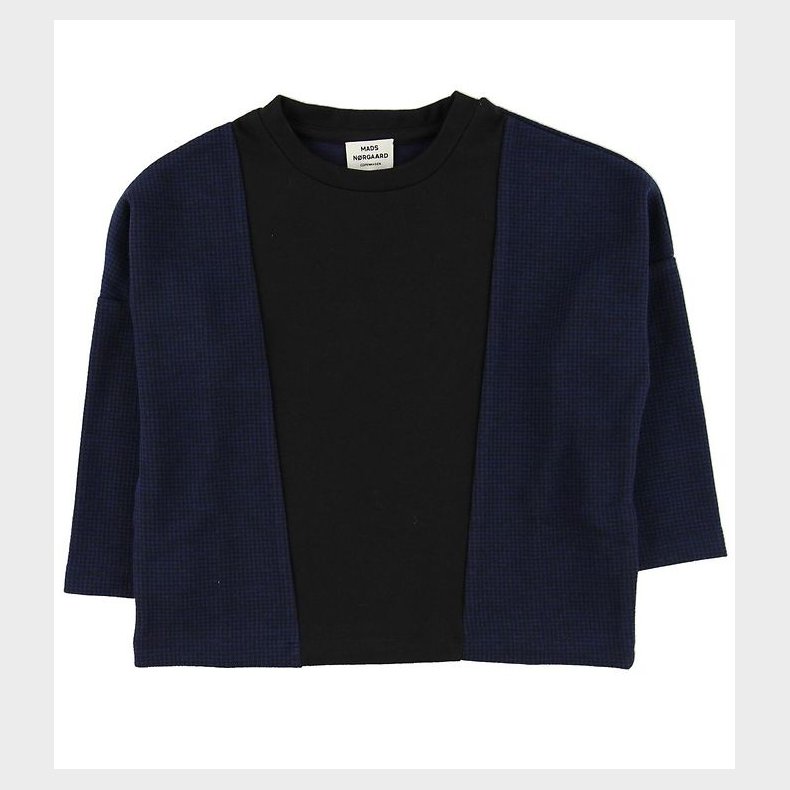 Mads Nrgaard Bluse - Trustina - Navy/Sort
