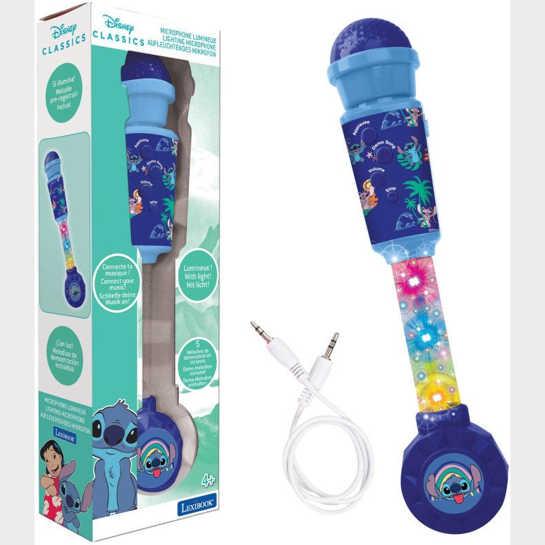 Disney Lilo and Stitch Mikrofon med Lys