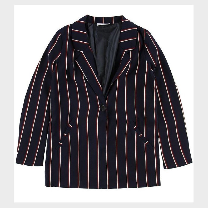 Grunt Blazer - Lilly - Navy m. Striber