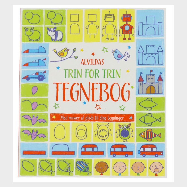 Alvilda Malebog - Trin For Trin Tegnebog