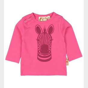 DYR Bluse - DYRSnarl - Pink m. Zebra