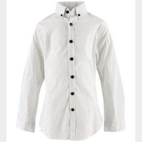 Hound Skjorte - Hvid m. Prikker