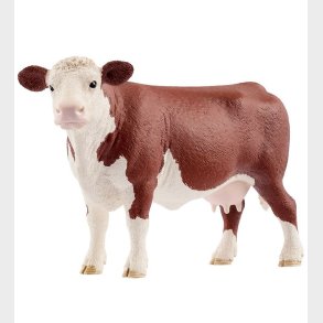 Schleich Dyr - Hereford Ko - H: 7 cm 13867