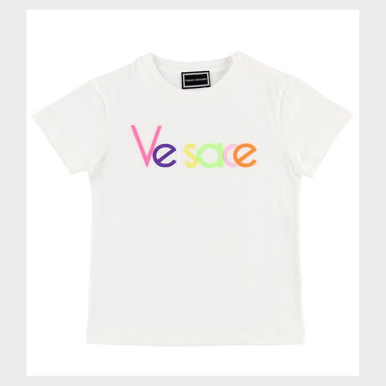 Young Versace T-shirt - Hvid m. Farver
