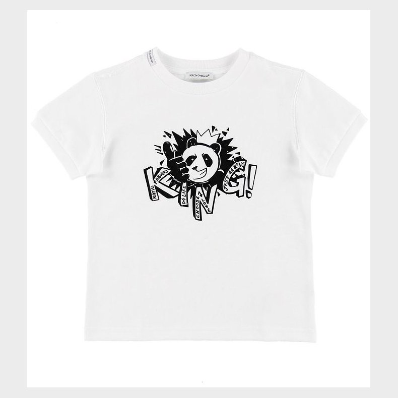Dolce & Gabbana T-shirt - Hvid m. Panda