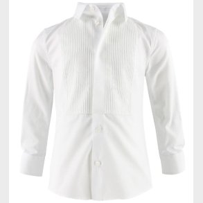 Dolce & Gabbana Skjorte - Hvid m. Plissering