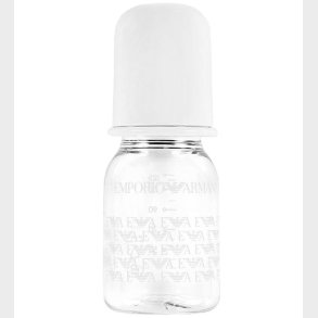 Emporio Armani Sutteflaske - Plast/Silikone - 125 ml - Hvid